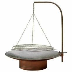 SvenskaV Grace Feuerschale Ø58cm Inkl. Schwenkgrill Edelstahl Ø45cm -Grillzubehör Verkäufe 2024 1016865 3