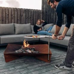 Höfats TRIPLE Grillrost Ø55cm Edelstahl Silber -Grillzubehör Verkäufe 2024 1062009 4