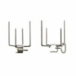 Napoleon Fleischgabelset F. Drehspieß Edelstahl