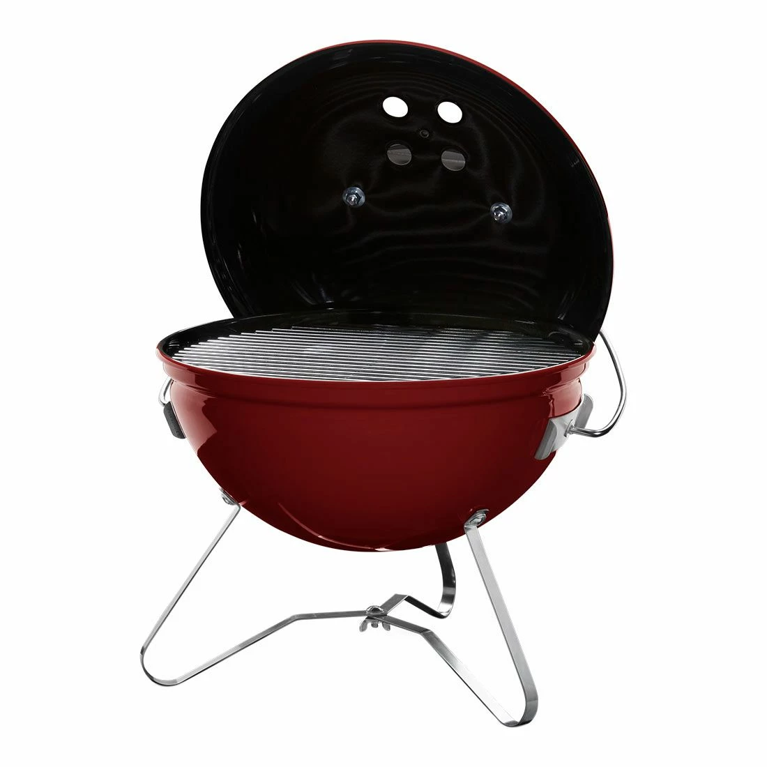 Weber Smokey Joe Premium Kugelgrill Crimson 4 Weber Smokey Joe Premium Kugelgrill Crimson – Bild 2