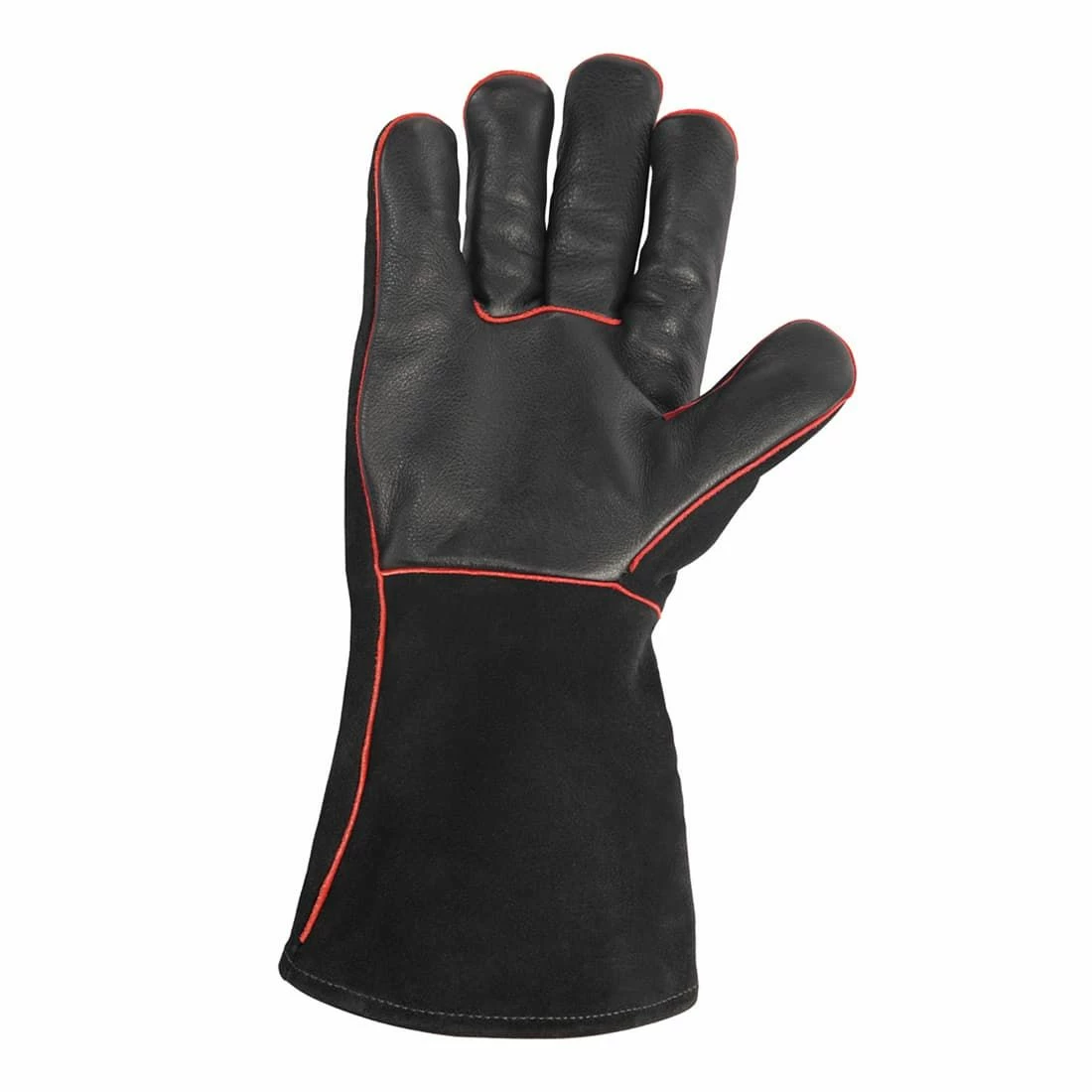 Weber Leder-Grillhandschuhe 1 Paar Schwarz 5 Weber Leder-Grillhandschuhe 1 Paar Schwarz – Bild 3