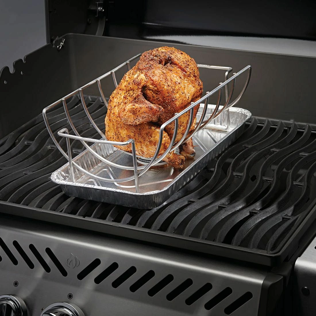 Napoleon Spare Rib- / Braten-Halter Edelstahl 7 Napoleon Spare Rib- / Braten-Halter Edelstahl – Bild 5