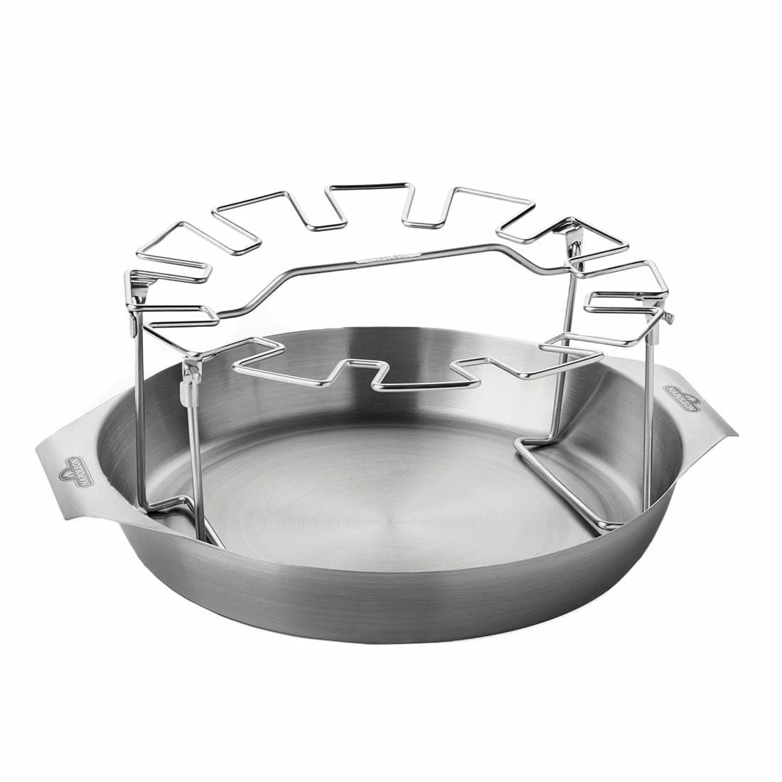 Napoleon Hähnchenkeulen-Halter Inklusive Schale Edelstahl 3 Napoleon Hähnchenkeulen-Halter Inklusive Schale Edelstahl