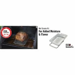 Weber Wet-Smoke-Kit Aluminiumschalen Mit Gestell Silber -Grillzubehör Verkäufe 2024 1301479 5