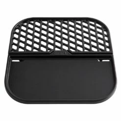 Weber 2in1 Sear Grillrost & Grillplatte Emailliertes Gusseisen Schwarz