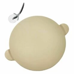 Napoleon PRO Pizzastein Mit Schneideroller