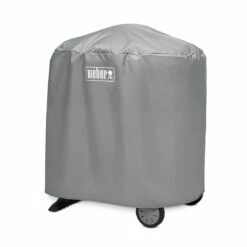 Weber Standard Grillabdeckung Für Q 100-/1000- Und 200-/2000-Serie Mit Rollwagen Oder Stand Grau