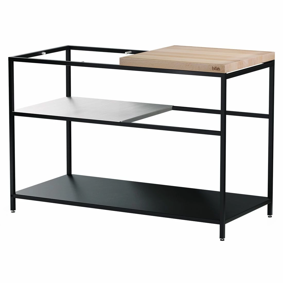 Höfats Fire Kitchen Outdoorküche 118x55x81cm Schwarz 3 Höfats Fire Kitchen Outdoorküche 118x55x81cm Schwarz