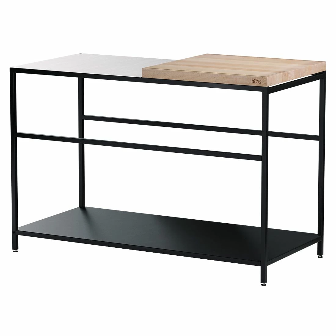 Höfats Fire Kitchen Outdoorküche 118x55x81cm Schwarz 5 Höfats Fire Kitchen Outdoorküche 118x55x81cm Schwarz – Bild 3