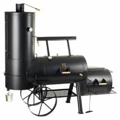 Joe's BBQ Smoker 24" Chuckwagon Catering Schwarz