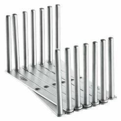 Napoleon Spare-Rib-Halter Edelstahl Silber -Grillzubehör Verkäufe 2024 napoleon spare rib halter edelstahl 1464620 3