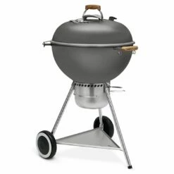 Weber 70th Anniversary Edition Kettle Kugelgrill Metallic Grey