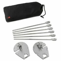 Weber Crafted Spieße-Set Für Drehspieß -Grillzubehör Verkäufe 2024 weber crafted spiesse set fuer drehspiess 1407508 3