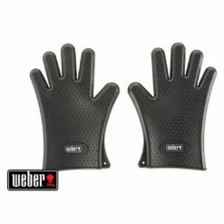 Weber Grilhandschuhe Silikon Schwarz