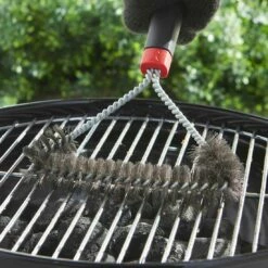 Weber Grillbürste Dreiseitig 30cm Edelstahl/Kunststoff Silber/Schwarz -Grillzubehör Verkäufe 2024 weber grillburste dreiseitig 30cm edelstahl kunststoff silber schwarz 1323468 3