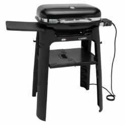 Weber Lumin Compact Elektrogrill Mit Stand Schwarz