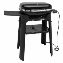 Weber Lumin Elektrogrill Mit Stand Schwarz